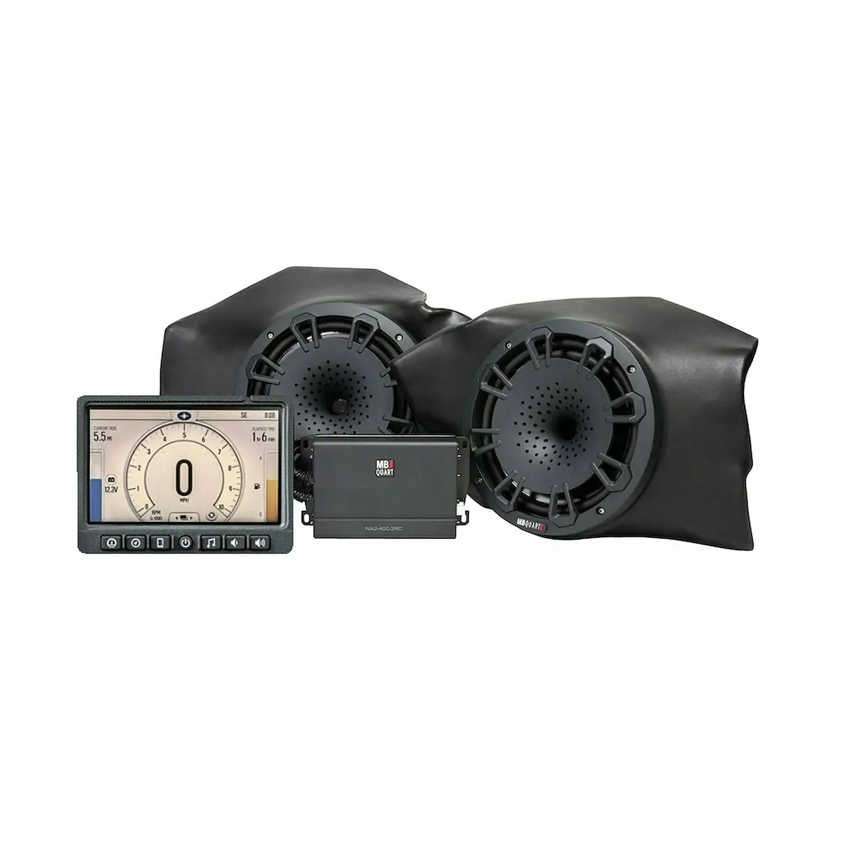 Polaris Rzr Ride Command Stage 2 Audio System 1