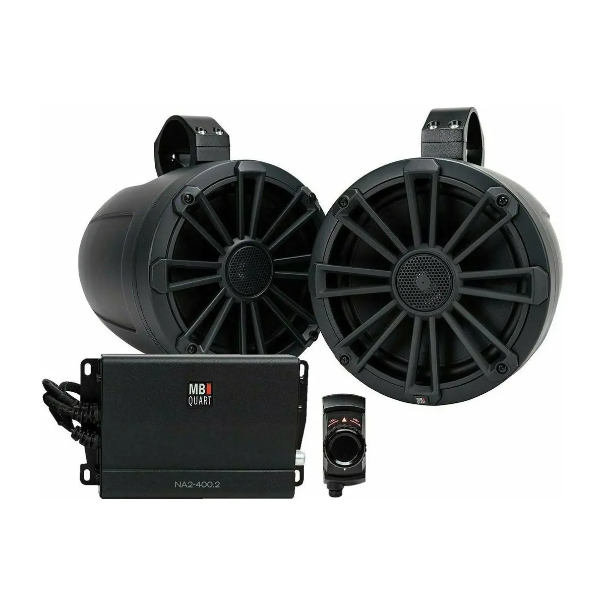 Universal 8" Speakers 400 Watt Utv Tuned Audio System 1