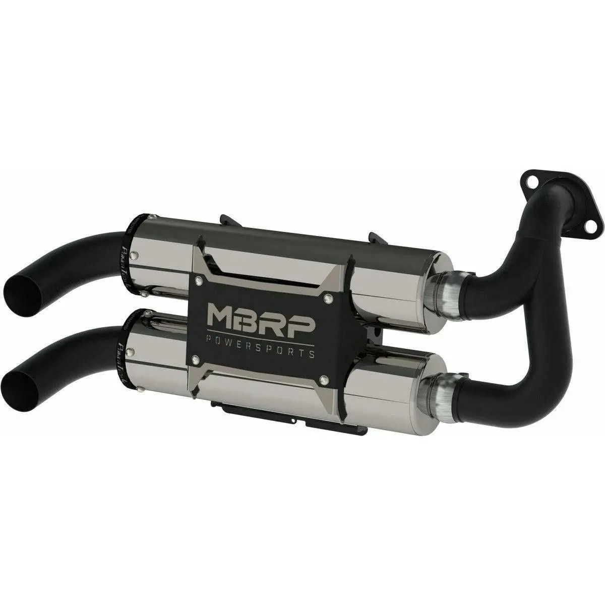 Polaris General / Rzr Performance Series Dual Slip On Exhaust 1