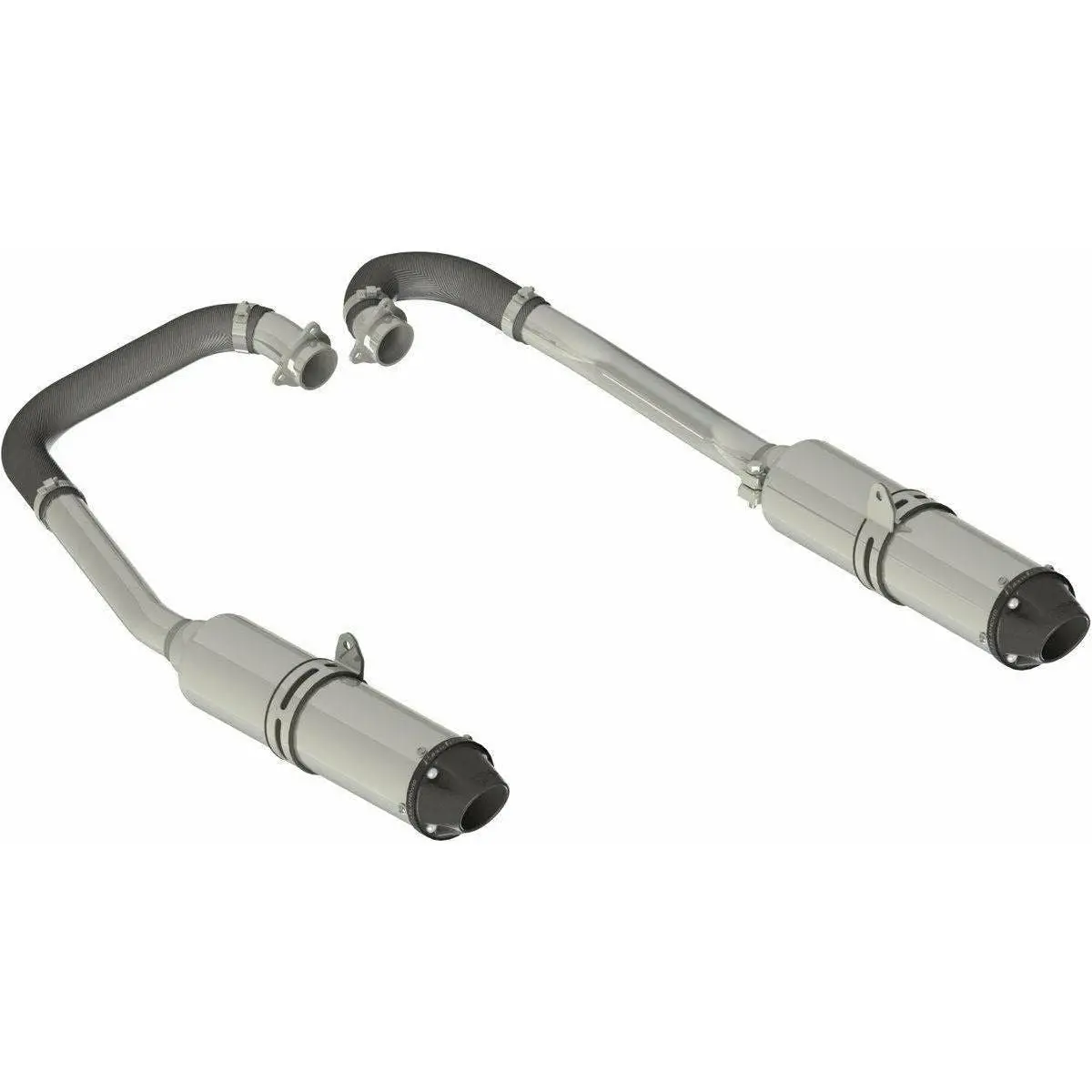 Polaris Rzr Xp 900 Complete Dual Exhaust System 1