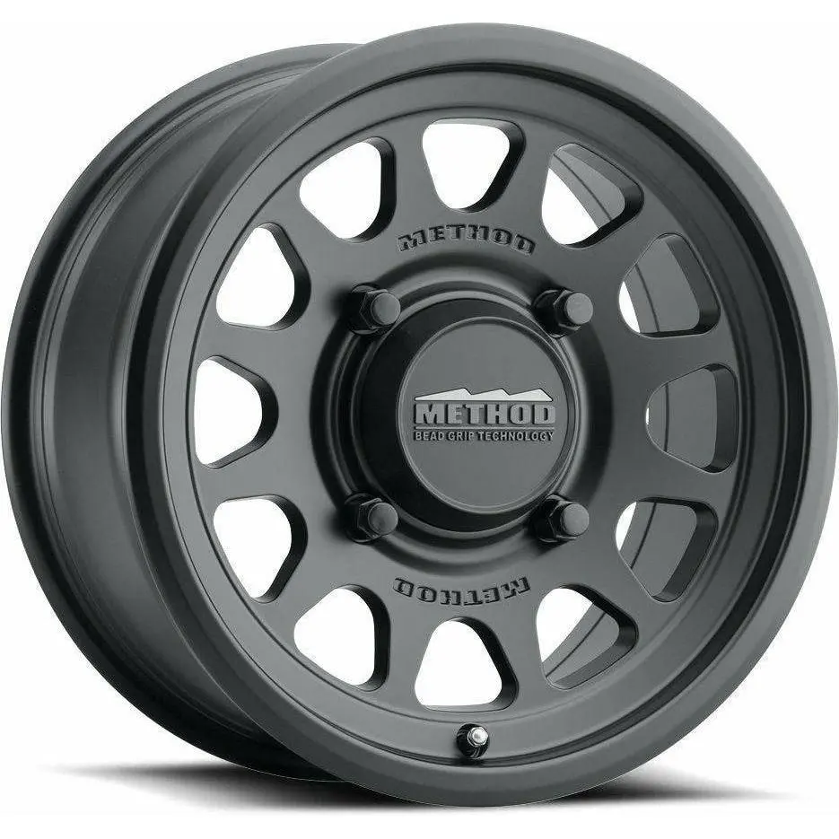Can Am Maverick R 414 Bead Grip Wheel (Matte Black) (15X7) 1
