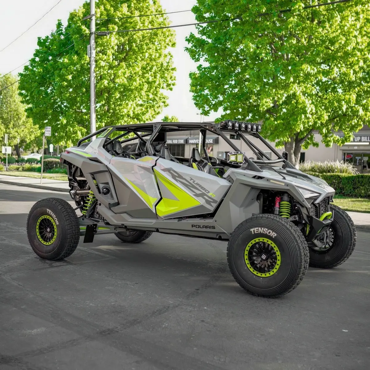 Polaris Rzr Turbo R 4 Raw Fastback Shorty Cage 1