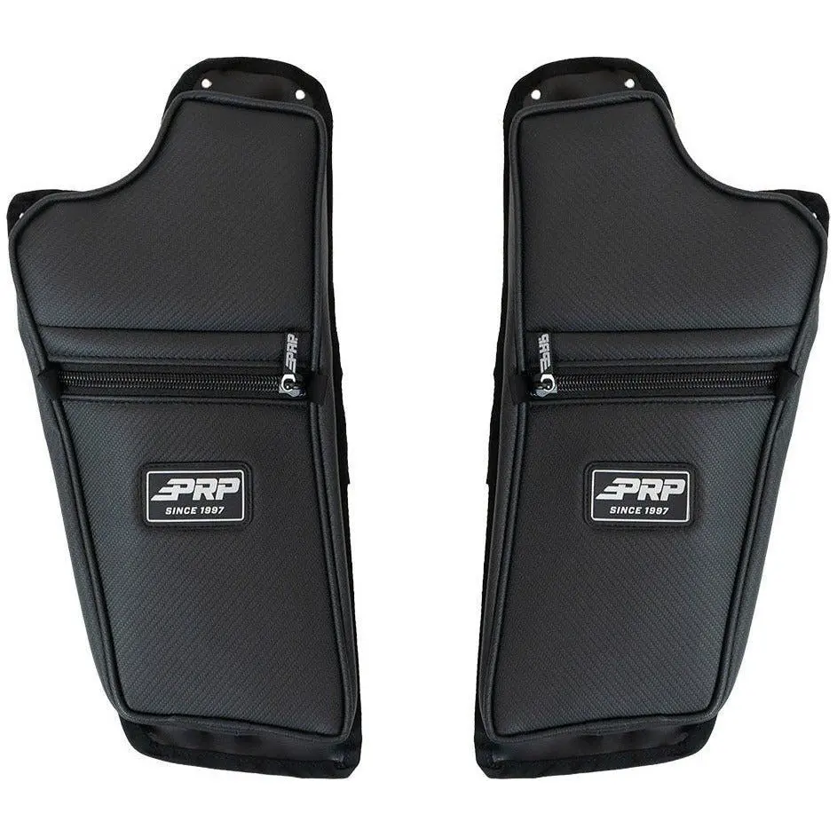 Polaris General Front Lower Door Bags With Knee Pads (Pair) 1