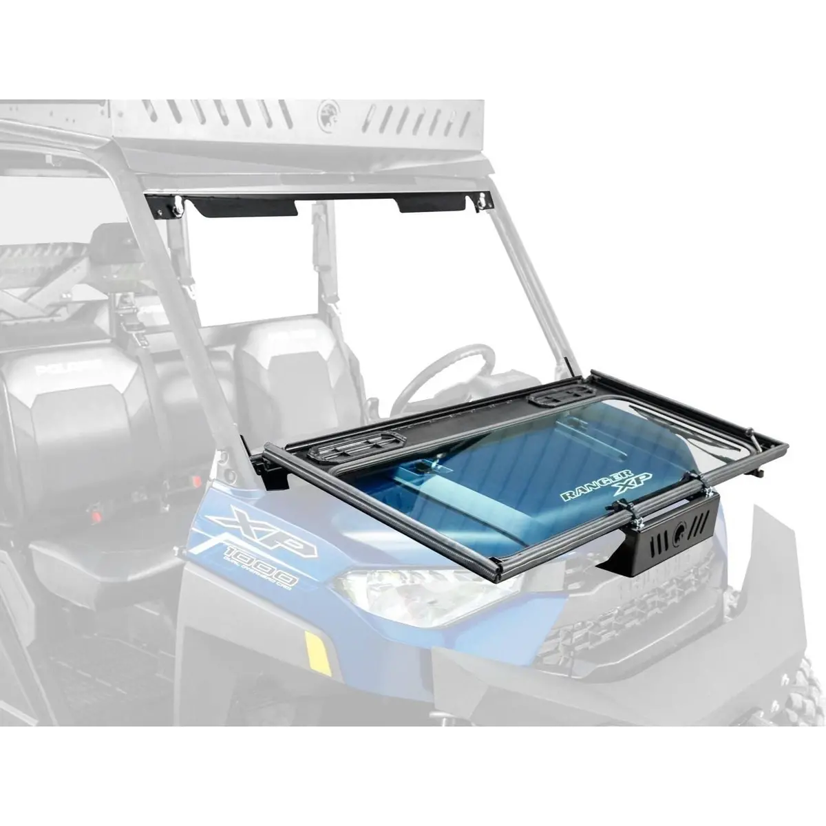 Polaris Ranger Xp 1000 Flip Down Glass Windshield 1