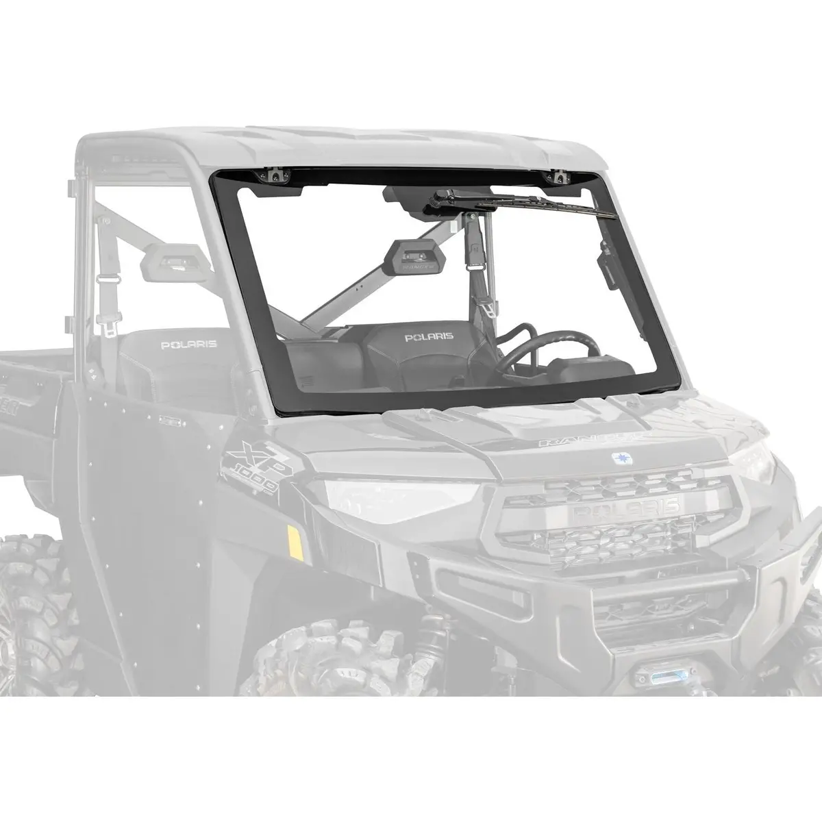 Polaris Ranger 1000 Maxdrive Power Flip Glass Windshield 2
