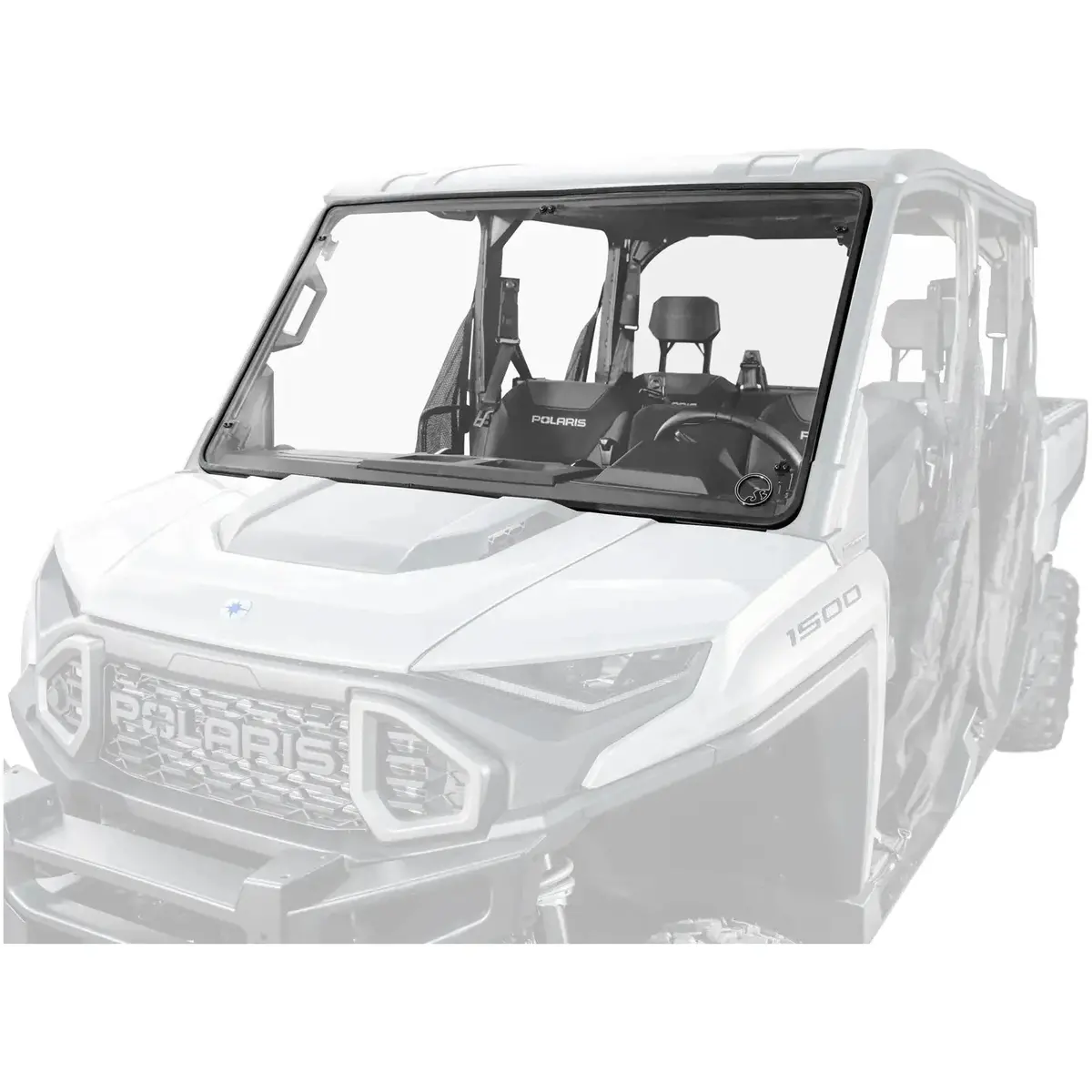 Polaris Ranger Xd 1500 Scratch Resistant Full Windshield 1