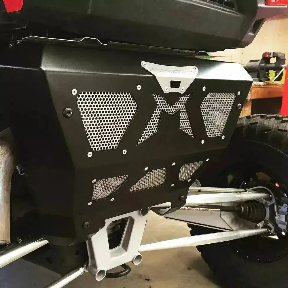 Polaris Rzr Exhaust Cover 1