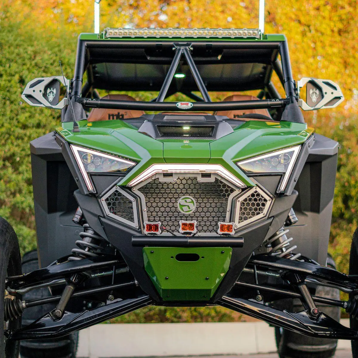 Polaris Rzr Pro R / Turbo R Front Grille Kit 1