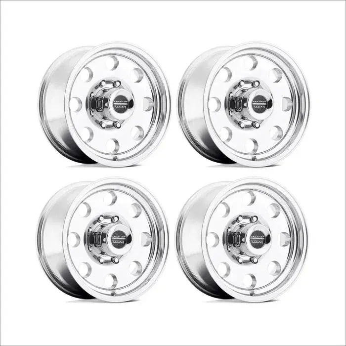 Can Am Maverick R Baja Sand Wheel Set (Polished) 1