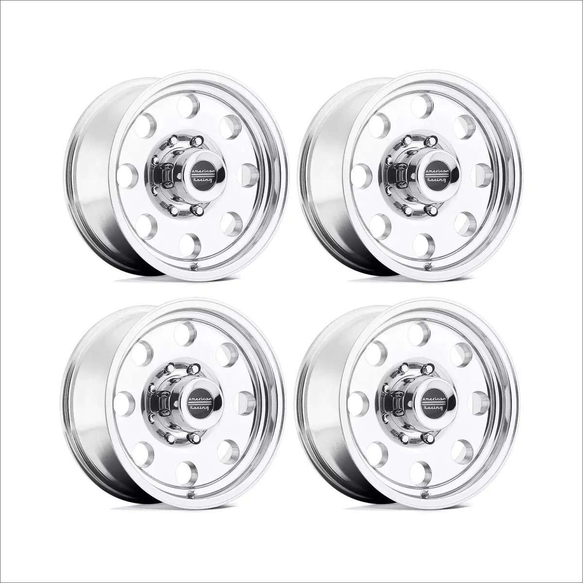 Polaris Rzr Pro R / Turbo R Baja Wheel Set (Polished) 1