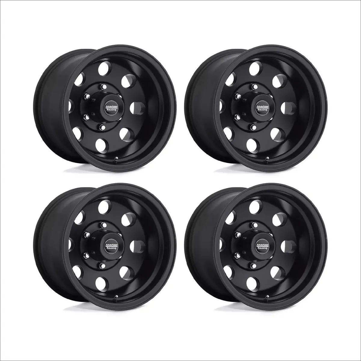 Can Am Maverick R Baja Sand Wheel Set (Satin Black) 1