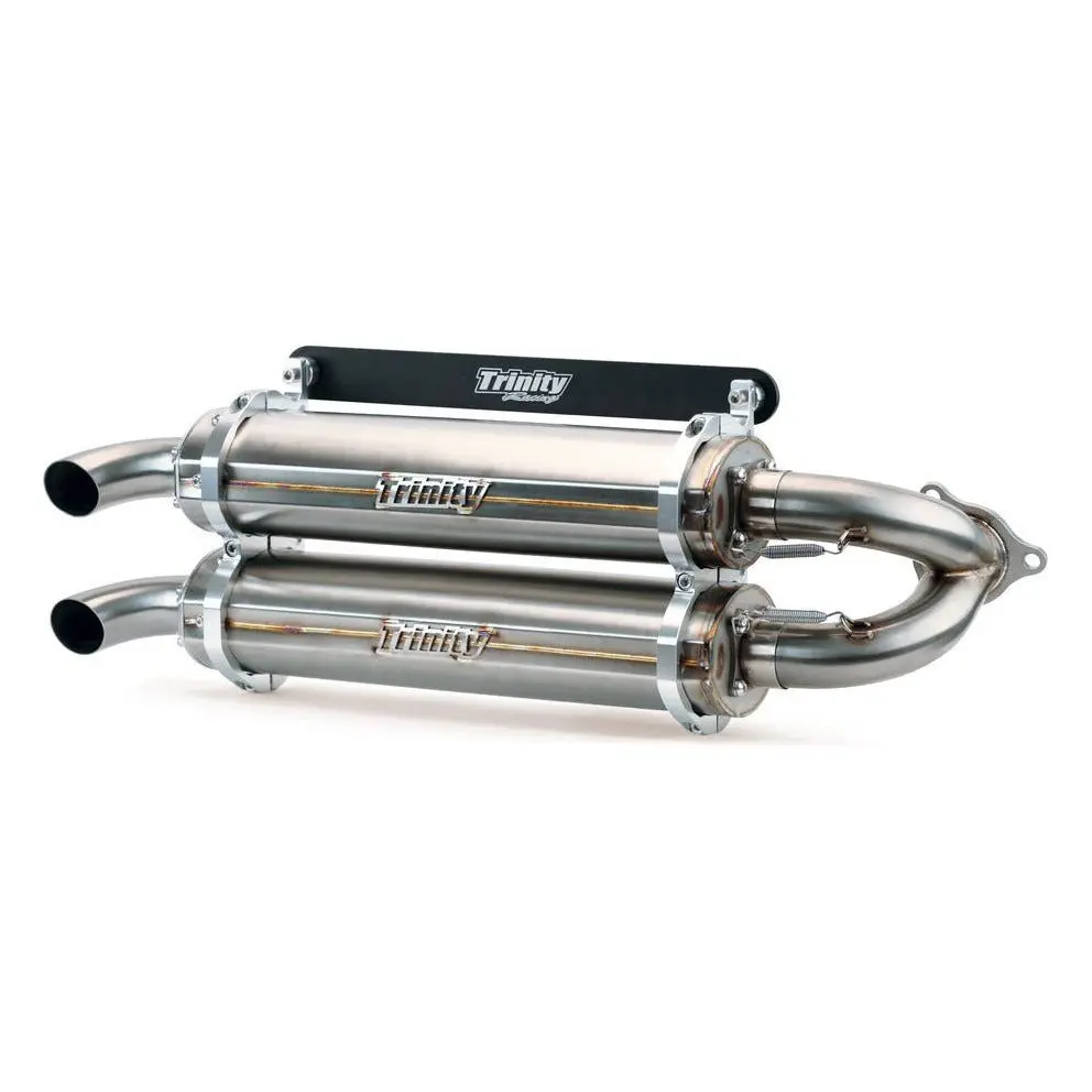 Polaris Rzr Pro Xp / Turbo R Stainless Steel Slip On Exhaust 1