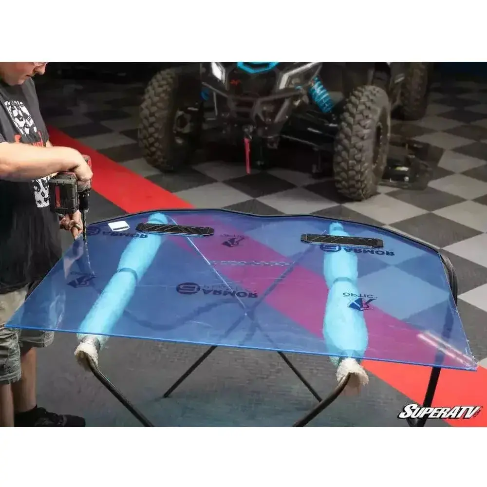 Polaris Rzr Turbo S Custom Cage Windshield Kit 1