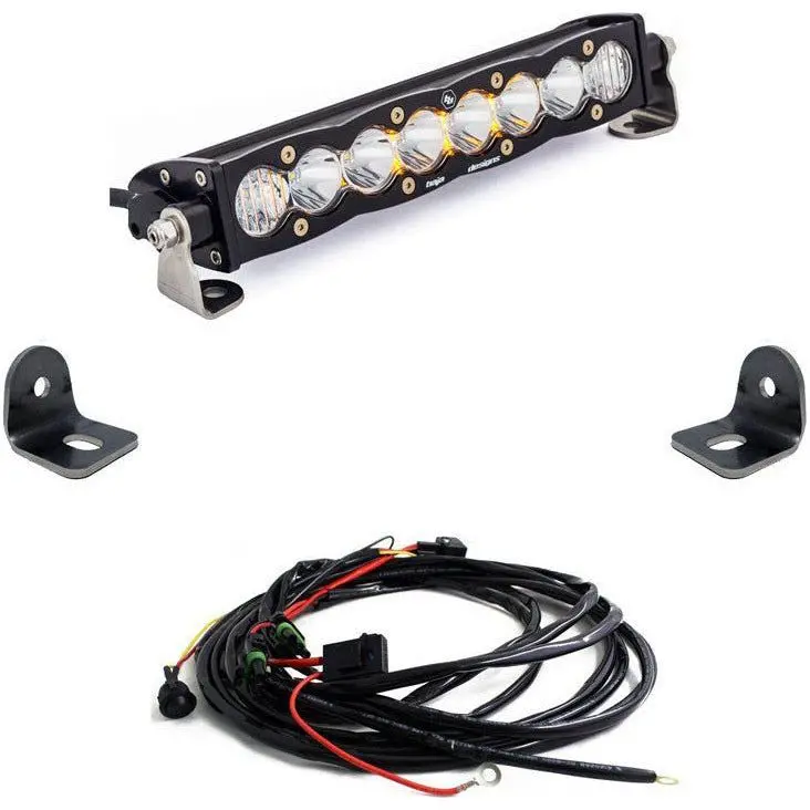 Polaris Rzr Turbo S8 Hood Mount Light Bar Kit 1