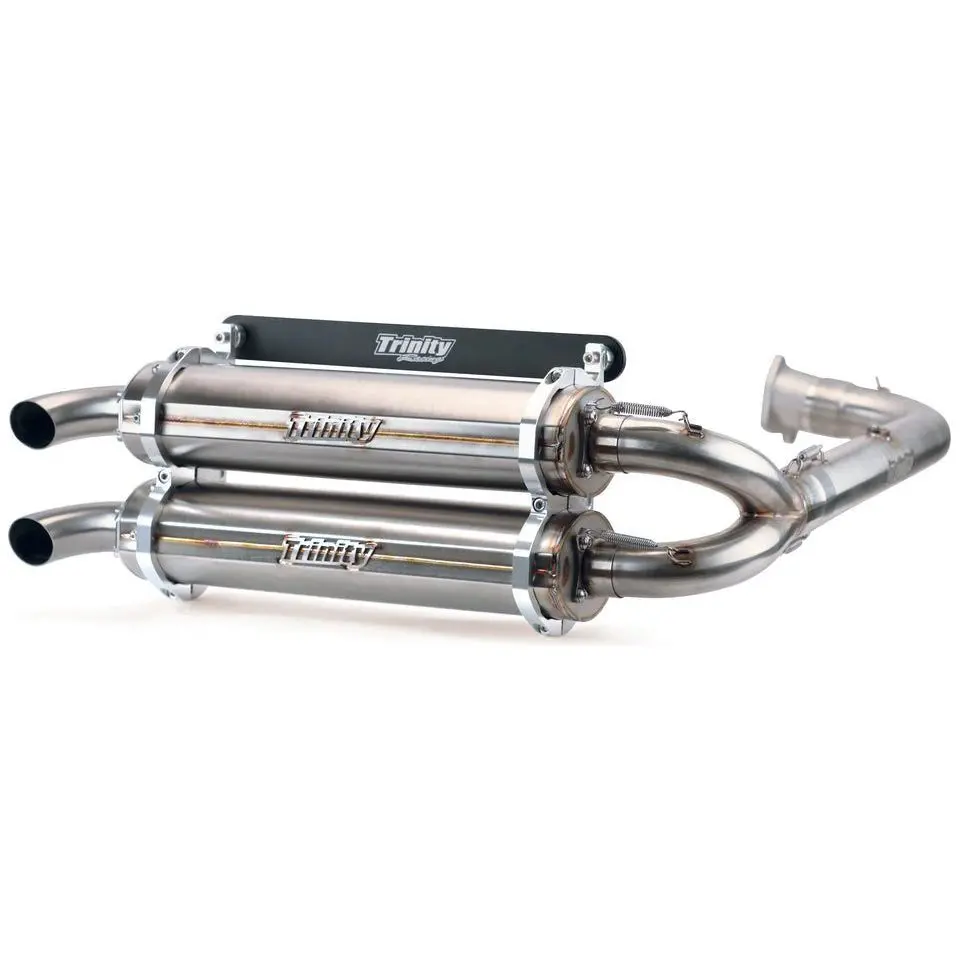 Polaris Rzr Turbo Stainless Steel Full Exhaust 1