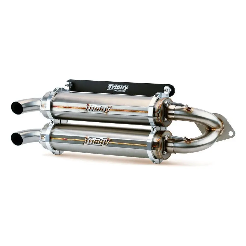 Polaris Rzr Xp 1000 Stainless Steel Slip On Exhaust 1