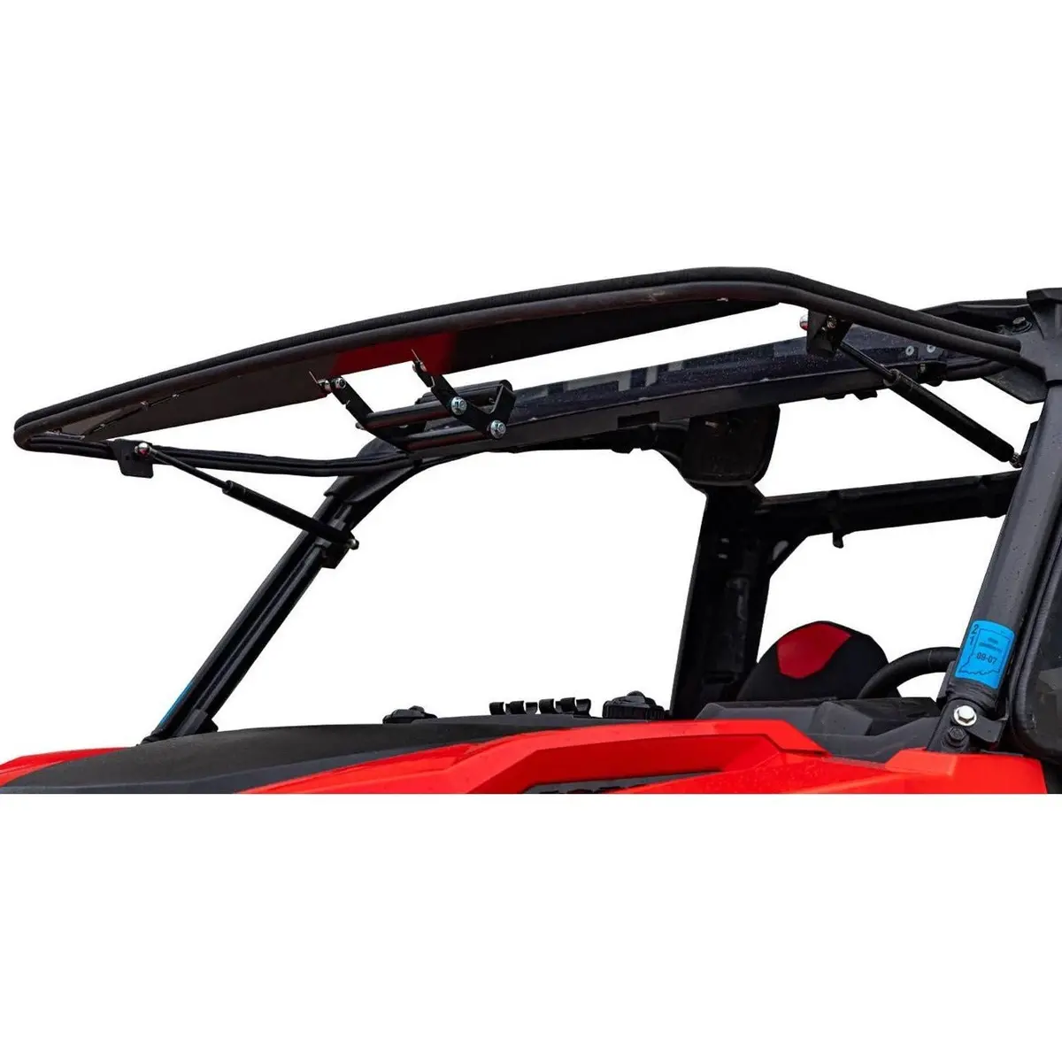 Polaris General Xp 1000 Scratch Resistant Flip Windshield 1