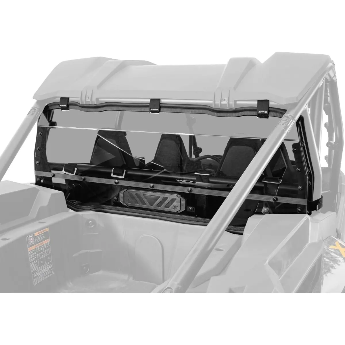Polaris Rzr Xp Rear Vented Windshield 1