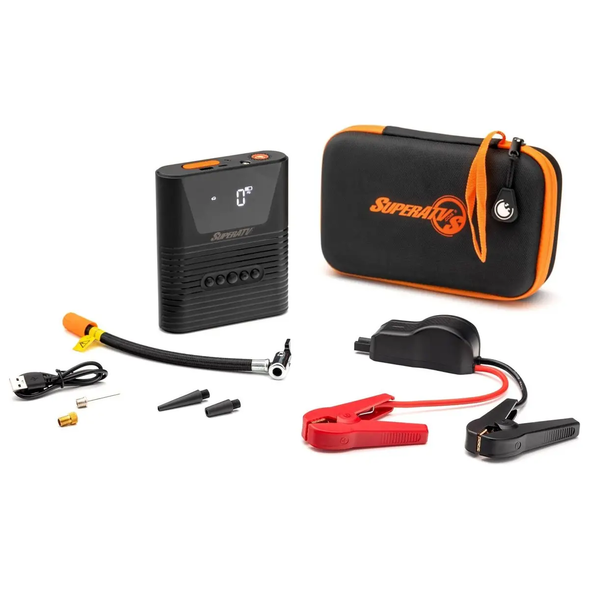 Jump Starter With Air Compressor 1