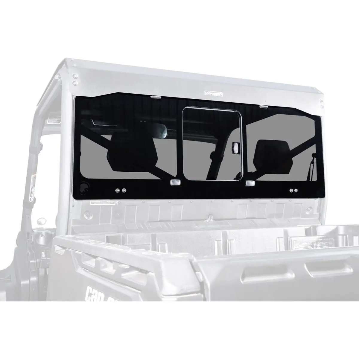 Can Am Defender Glass Sliding Rear Windshield 1