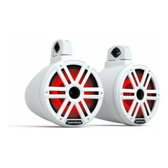 M2 10" Color Optix 2-Way Horn Loaded Tower Speakers (White) 1