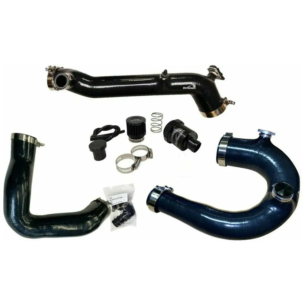 Polaris Rzr Pro Xp / Turbo R Intake Charge Tubes & Bov Kit 1