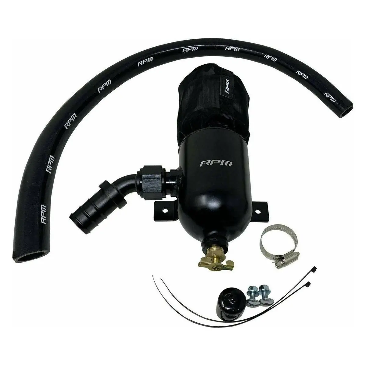 Rpm Polaris Rzr Turbo, Xpt, Turbo R, S, & Pro Xp Oil Catch Can 1