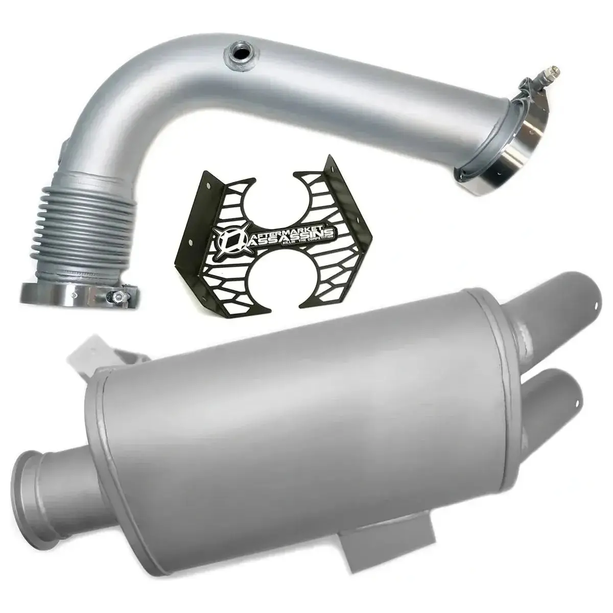 Can Am X3 Sidekick 3" Full Exhaust 1