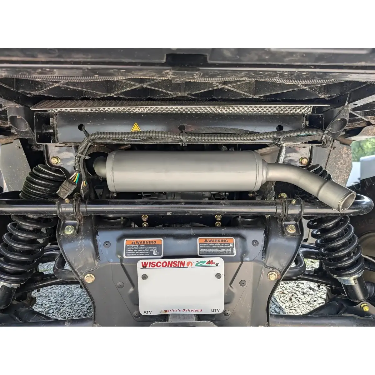 Can Am Defender Slip-On Exhaust 2