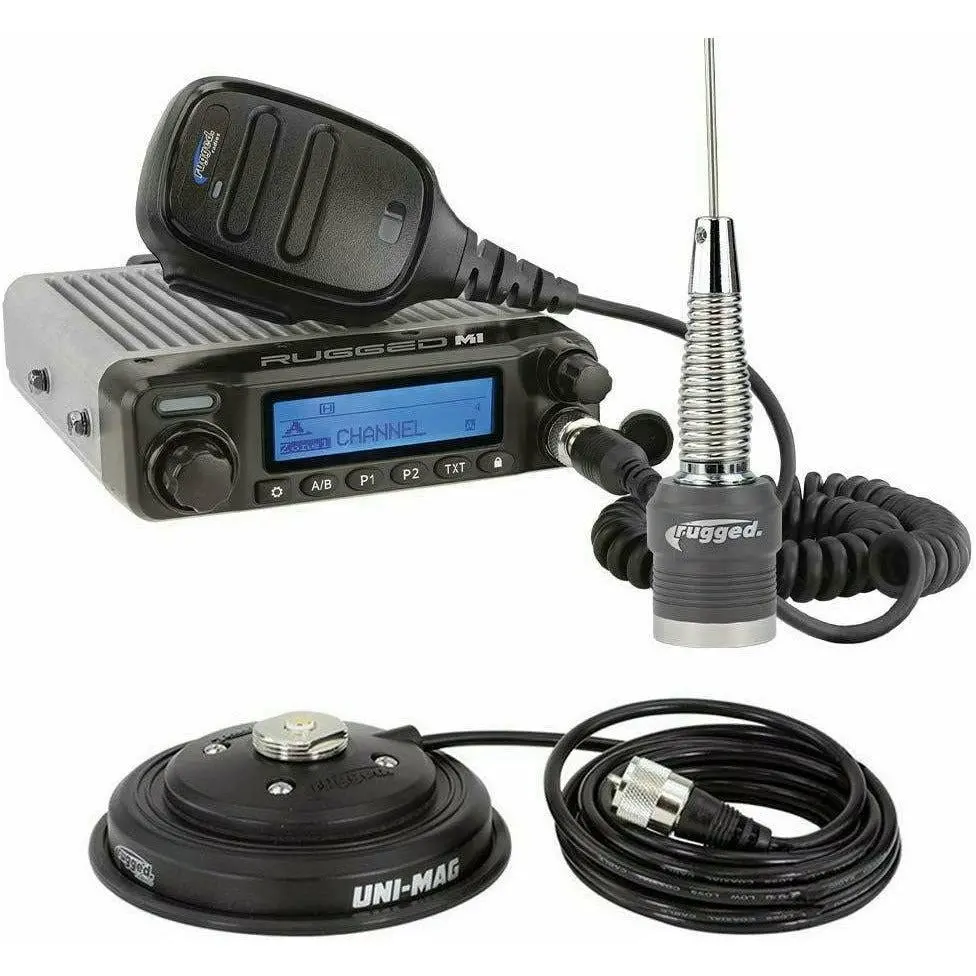 M1 Race Series Waterproof Mobile With Antenna (Digital & Analog) 1
