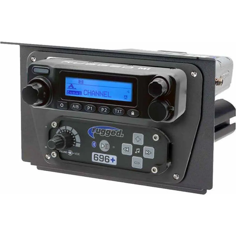 Polaris Rzr Xp 1000 Complete Communication Kit With Bluetooth Intercom And 2-Way Radio 1