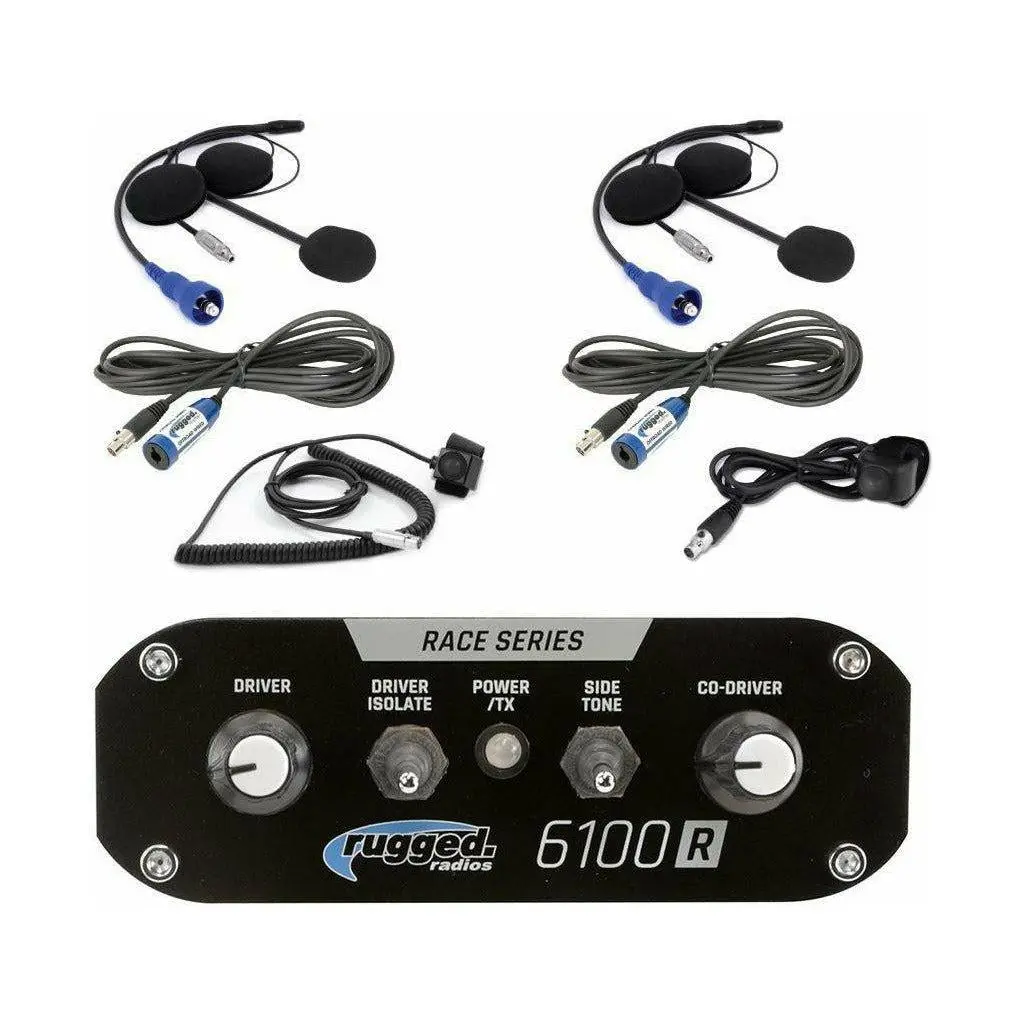 Rrp6100 2 Person Race Intercom System With Helmet Kits 1