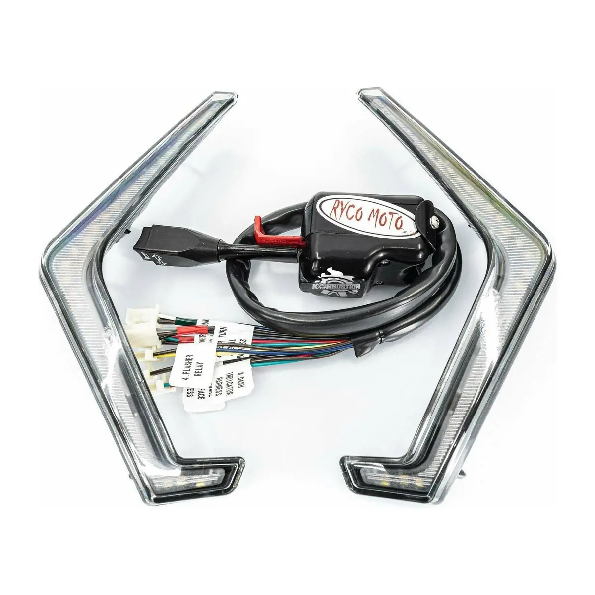 Polaris Rzr Turn Signal & Horn Kit With Fang Lights 1