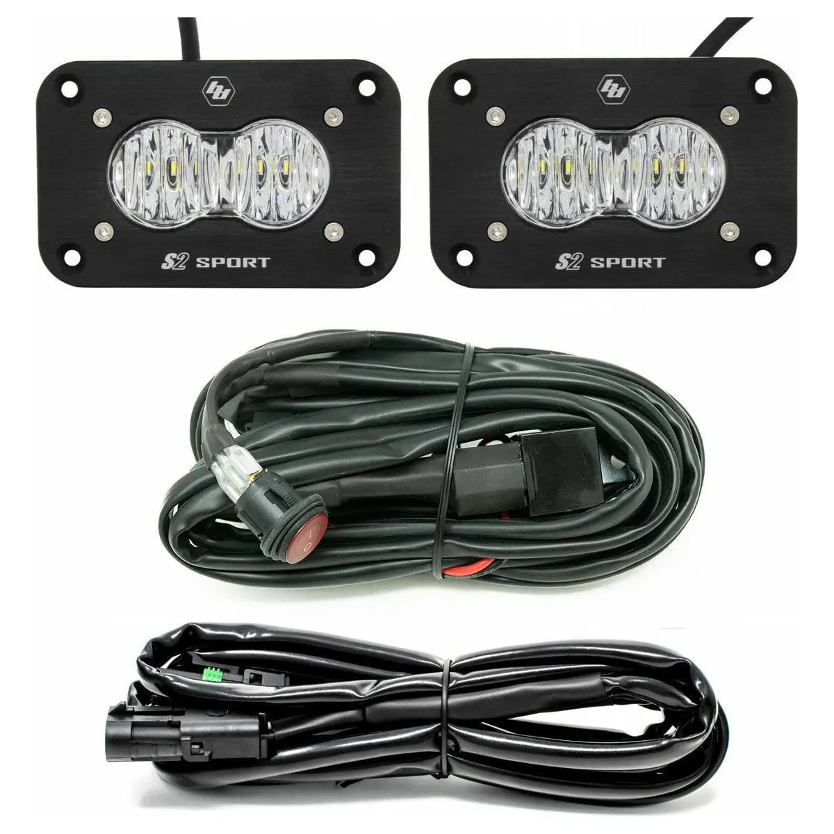S2 Sport Flush Mount Led Light Pod Reverse Kit 1