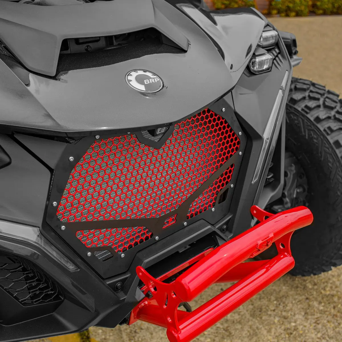 Can Am Maverick R Front Grille 6