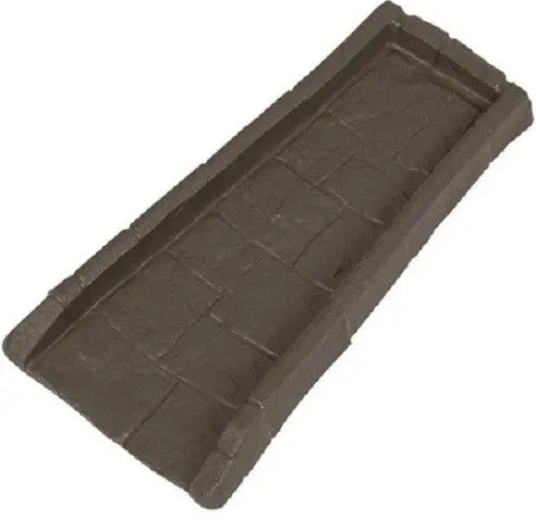 Suncast Sbr24 Brown Decorative Gutter Downspout Splash Blocks - Quantity Of 10 1