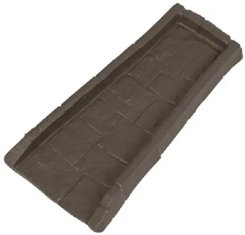 Suncast Sbr24 Brown Decorative Gutter Downspout Splash Blocks - Quantity Of 4 1