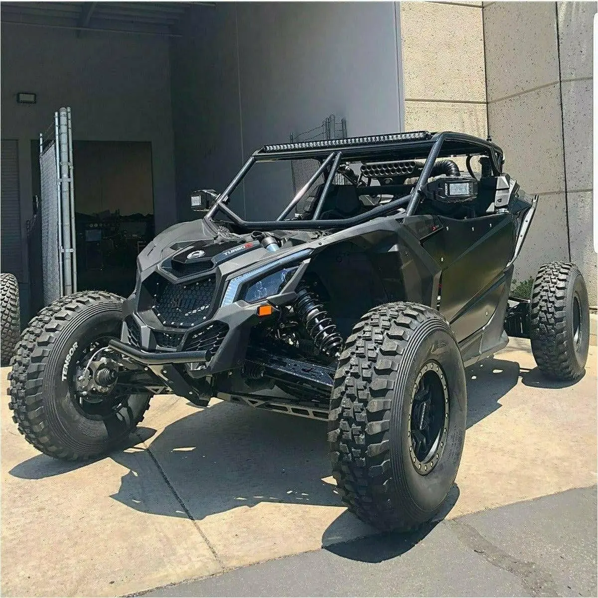 Can Am X3 Raw Baja Series Cage 1