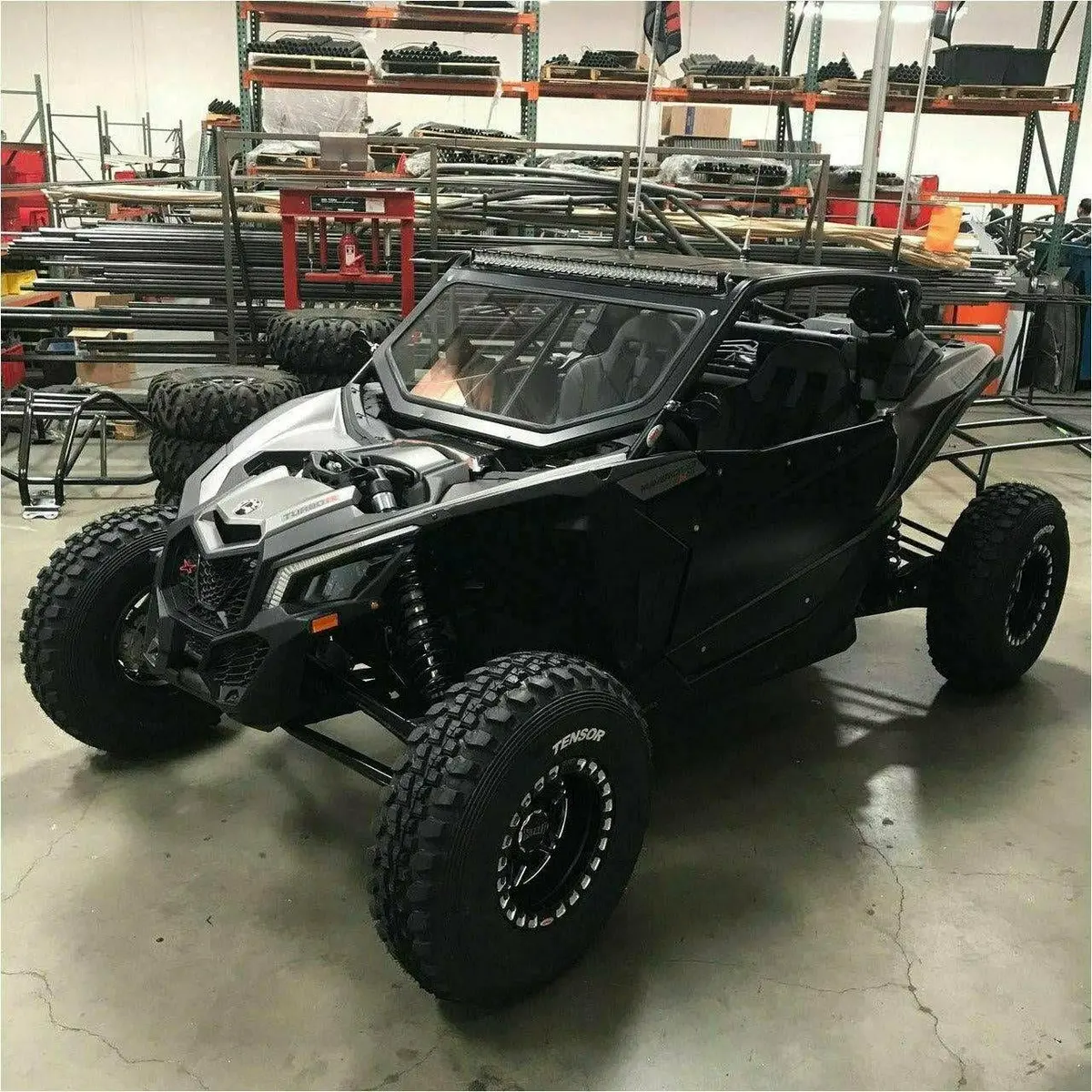 Can Am X3 Raw Shorty Cage 8