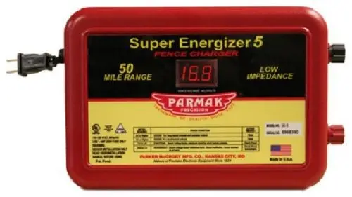 Parker Mc Crory Parmak Se-5  Super Energizer 5, 50 Mile Range Fence Controller - Quantity Of 1 1