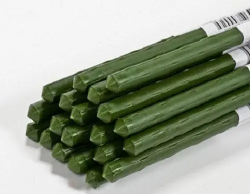 Panacea Products 89786 3 Ft / 36" Green Coated Metal Plant Stakes - Quantity Of 200 1