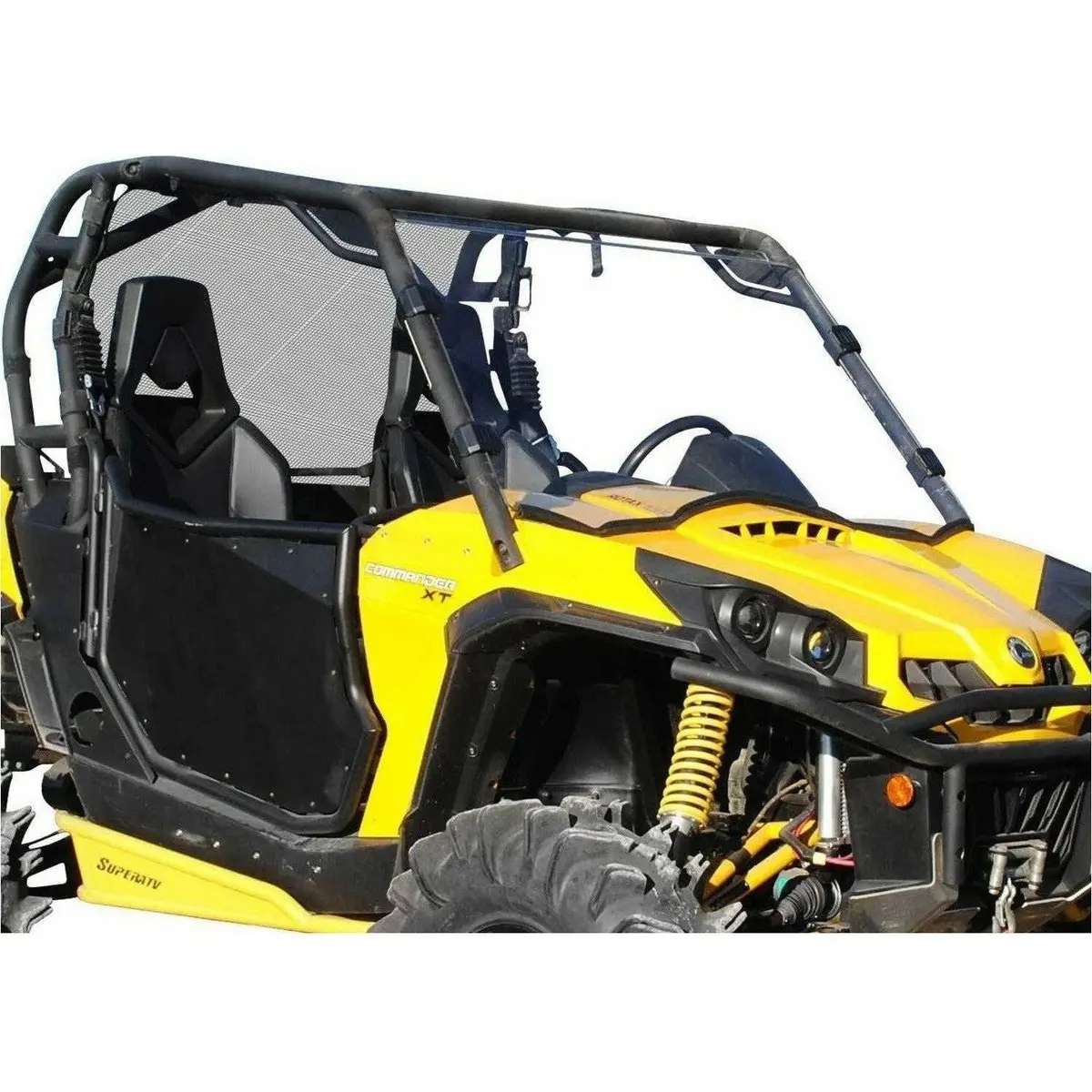 Can Am Commander Scratch Resistant Full Windshield 1