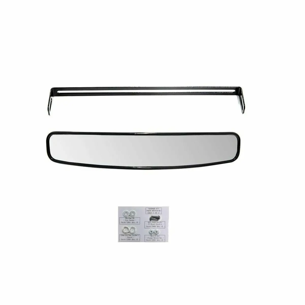 Can Am Defender Curved Rear View Mirror 1