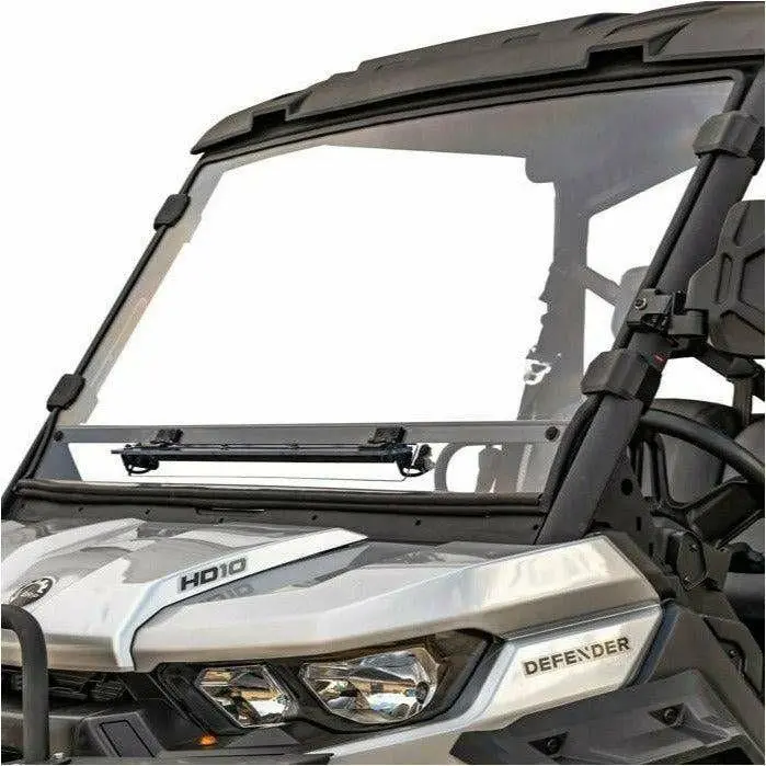 Can Am Defender Scratch Resistant Vented Full Windshield 1