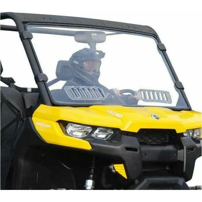Can Am Defender Scratch Resistant Vented Full Windshield 2