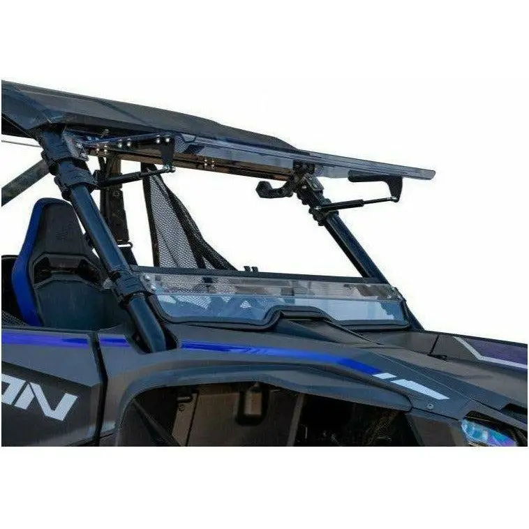 Honda Talon Scratch Resistant Flip Windshield 1