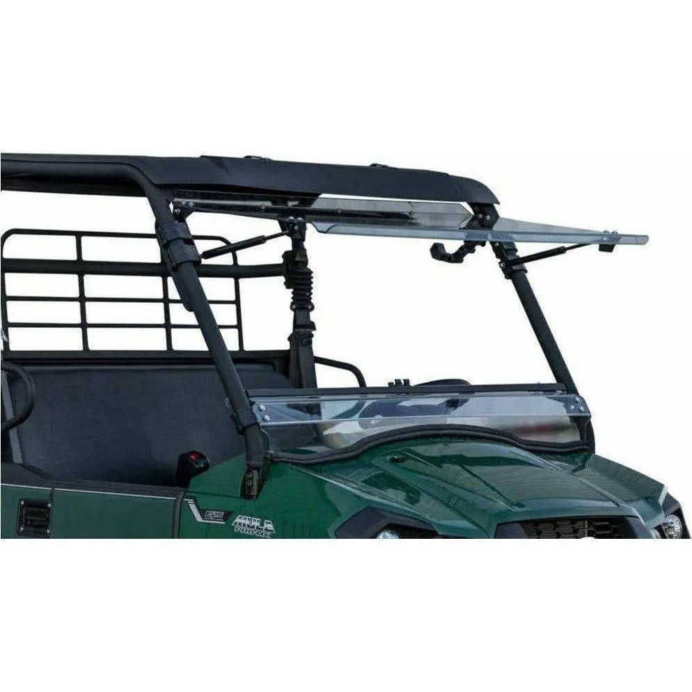 Kawasaki Mule Pro-Mx Scratch Resistant Flip Windshield 1