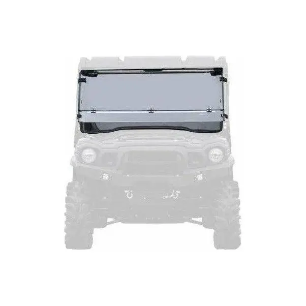 Kawasaki Mule Pro Scratch Resistant Flip Down Windshield 1