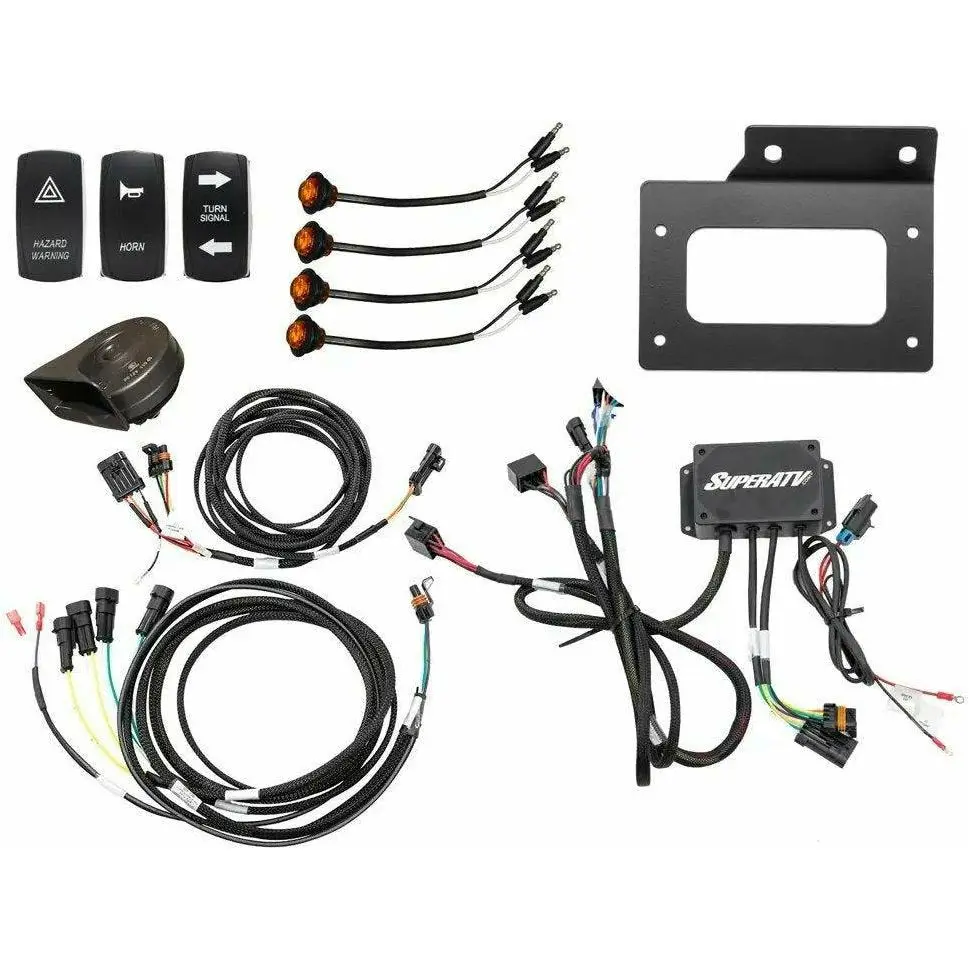 Kawasaki Krx Deluxe Plug & Play Turn Signal Kit 1
