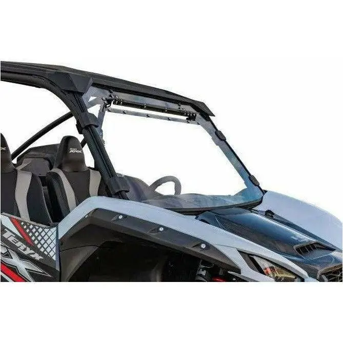 Kawasaki Krx Scratch Resistant Vented Full Windshield 1